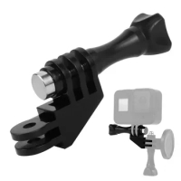 90 Degree Elbow Mount New Black Multi Conversion Direction Adapter Adjustment Thumb Screw for GoPro/DJI/AKASO