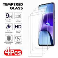 4Pcs Full Tempered Glass For Xiaomi Redmi 8 8A 9A 9C NFC Screen Protector Redmi 8T 9T Note 9 Pro Max Transparent Protective Film