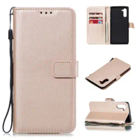 For Samsung Galaxy Note 10 Plus Case Flip Wallet Cover For Samsung Galaxy Note 10 + 5G Phone Case Luxury PU Leather Cover Stand