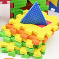 36/60Pcs Kids Child Baby Geometric Shape Puzzle Mat Play Mat Toys Eva Foam Infant Mini Educational Puzzle Toys Crawling Pad Toy