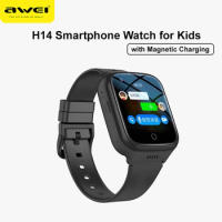 Awei H14 2023 New Smart Kids Watch SOS GPS Location Video Call For Children Camera Waterproof Watch For Boys Girls Present