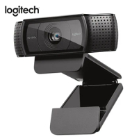 logitech c920 Pro Web Camera FULL HD 1080P Webcam Support Official Test with 15 Million Pixels CMOS 30FPS USB CAM