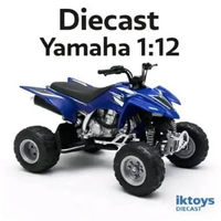 Mainan Motor ATV Honda Diecast 1:12 | Hadiah Anak & Pajangan Yamaha