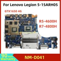 For Lenovo Legion 5-15ARH05 Laptop Motherboard.NM-D041 Motherboard.With R5-4600H R7 4800H AMD CPU.N18P GTX1650 4G. 100% Test