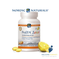 北歐天然 Nordic naturals 小益Q魚油(檸檬口味)90顆/罐(原廠公司貨)唯康藥局