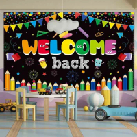 Welcome Back To School Banner - Back To School Welcome Back To School Decorations For Classroom Firs