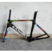 EARRELL carbon road frame Di2 bike fixed gear frameset cycling bicycle Frame+Fork+headset+clamp+seatpost Accessories