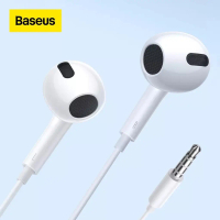 Tai nghe 3.5mm Baseus h17 - Chống ồn tốt - Âm thanh sống động - Thiết kế thông minh, cao cấp - Chính