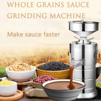 Home Stainless Steel Mill Slurry Machine Commercial Electric Peanut Tahini Soy Milk High Speed Multifunction Grind Machine 1.5KW