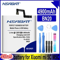 HSABAT 4900mAh BN20 Battery for Xiaomi mi 5C M5C mi5C