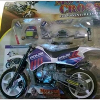 Mainan anak diecast sepeda motor trail polisi jumbo 30cm keren murah motocross polisi motor cross po