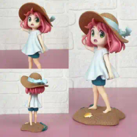 18cm Beach Anya Forger Figures Gk Spy×Family Action Figures Pvc Anime Collection Model Toys Desktop 