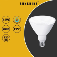 LED燈膽(PAR38射膽) 14W E27大螺頭 IP65 防水室內戶外燈膽(LPAR38D-14) 白光 6500K