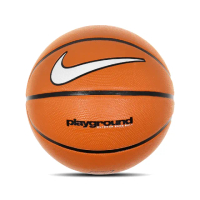 【NIKE 耐吉】籃球 Everyday Playground 8P 橘 黑 橡膠 室外 6號球(N100449881-606)