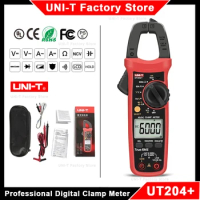 UNI-T Clamp Meter UT210D UT210E UT201+ UT202+ UT202A+ UT203+ UT204 Plus AC DC Pliers Ammeter Voltmeter Digital Clamp Multimeter