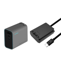 【KANDO】Son NP-FZ100 副廠 假電池 相機外接式電源套裝組(USB-C PD 供電/AD653CUS GaN 65W 氮化鎵)