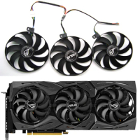 Free Shipping 88mm T129215SU Graphic Card Cooler Fans For ASUS ROG STRIX-GeForce RTX 2080 2080 Ti GAMING RTX2080 RTX2080Ti Fan