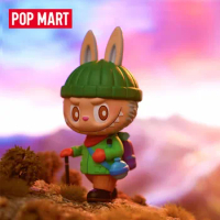 Pop Mart Labubu The Monsters Camping Travel Series Blind Box Toys Doll Cute Anime Figure Desktop Ornaments Collection Gift