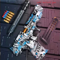 Gel Ball Blaster With Soft Bullets Toys for boys Foam Blaster Shooting Games Education Model Toy fake Gun pistolas kid Gift
