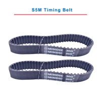 S5M Timing Belt with circular teeth 5M-525/535/550/555/560/565/575/600 belt width 15/20/25mm teeth pitch 5mm