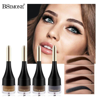 2g 4 warna Brown Black Eyebrow Cream enhancer kalis Air tahan lama Air-cushion Dye Brows Gel Tinted