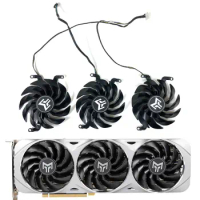 T129215SU Graphics Cards Fan RTX3080 RTX3060 RTX3070 For GALAX RTX 3060 3070 3080 3090 Ti METALTOP Graphics Card Cooling fan