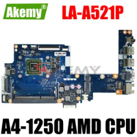 ZKT11 LA-A521P Mainboard For HP PAVILION 11-E 11-E1 Laptop Motherboard 744185-001 744789-001 730893-001 A4-1250 AMD CPU DDR3