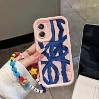 Casing Hp untuk OPPO A57 2022 A77 2022 A57s A57e A77s A57 5G A77 5G A56S 5G Case Casing Hati Merah P