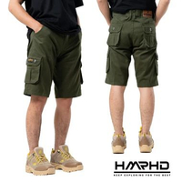 Celana Cargo Pendek Warna Green Army XXXL Hijau Army