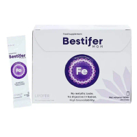 Thực phẩm bổ sung sắt cho mẹ bầu và sau sinh Bestifer Mom giảm thiếu máu do thiếu sắt, hộp 24 gói