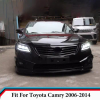 Head Light Fit for Toyota Camry 6th 2006 2007 - 2014 Modification with LED Daytime Running Lights and Running Water Turn Signal