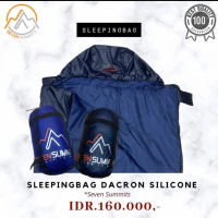 SB Sleeping Bag Dacron Seven Summith bukan Eiger Consina TNF