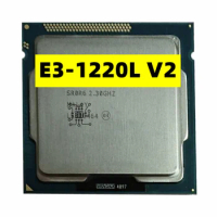 Xeon E3 1220L V2 Processor 2.3GHz 3MB 2 Core 17W SR0R6 LGA 1155 CPU Processors E3 1220LV2 Free Shipping