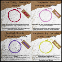 Gelang Tali Simpel Split / Gelang Tali Polos / Gelang Regae Gelang Tali Benang Bracelets