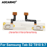 Aocarmo For Samsung Galaxy Tab S2 9.7 T810 T813 T815 Left and Right Navigation Buttons Sensor flex Cable Bottom of the Screen