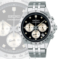 【SEIKO 精工】CS系列 計時碼錶 日系 石英錶 男錶 618年中慶 禮物推薦_SK028(SBTR047J/8T63-02R0D)