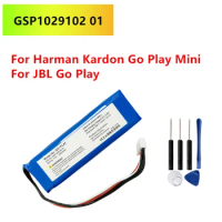 Original New GSP1029102 01 Battery For Harman Kardon Go Play Mini For JBL Go Play CP-HK06 Bluetooth Speaker Battery 3000mAh