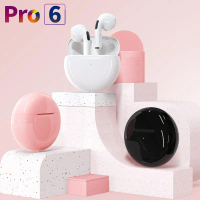Tai nghe không dây bluetooth Pro6 tws 5.0, tai nghe Bluetooth , tai nghe thể thao, tai nghe nhạc cảm