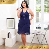 Lindagalz Vyola Sexy Lingerie Jumbo Big Size Baju Tidur Sexy 98009 Baju Haram Wanita Lingerie Wanita