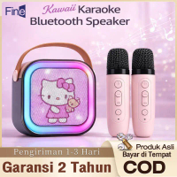 Fine-(COD) K12 Speaker Bluetooth Karaoke set 2Mic / 1mic All In One K1 Set Speaker MINI Mikrofon Kar