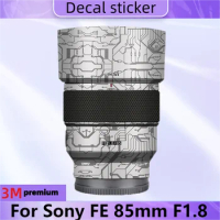 For Sony FE 85mm F1.8 SEL85F18 Camera Lens Body Sticker Coat Wrap Protective Film Protector Vinyl Decal Skin 1.8/85