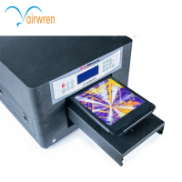 CE Approved Digital Textile Printer with White Ink A4 DTG Flatbed T-shirt Printing Machine With Tray