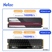 Netac SSD NVMe M2 1TB 2TB 4TB SSD pcie4.0 M.2 2280 DRAM Bộ nhớ cache nội bộ trạng thái rắn ổ đĩa NVMe SSD cho ps5 Máy tính để bàn