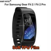 For Samsung Gear Fit 2 / Fit2 Pro Smart Band Wristband SmartWatch Soft TPU Film Screen Protector (Not Tempered Glass)