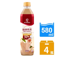 伯朗 絲絨奶茶 (580mlx4瓶)