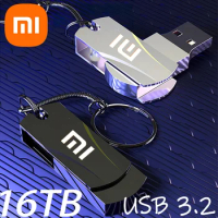 Xiaomi 2 IN 1 16TB USB 3.0 Flash Drive 2TB High-Speed Pen Drive Metal Waterproof Type-C PenDrive for Computer Storage Devices