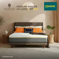 Quantum Kasur Orthopedic Posture Master Greentea Latex Virase - Spring Bed Springbed Orthopedic Hany