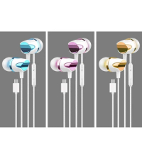 Wired Control USB Type-C Earbuds Stereo With MIC earphone For Letv LeEco Le 2/Max/Pro For Xiaomi Mi5 Mi6 hot sale