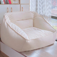 Backrest Comfortable Bean Bag Sofas Relaxing Fluffy Luxurious Simple Bean Bag Sofas Cheap Leather Poltrona Letto Home Furniture