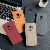 Casing Samsung S9 Plus, Sarung Telefon Kulit Perniagaan, untuk Samsung S9 / S9 Plus / S9 +, Warna Pe